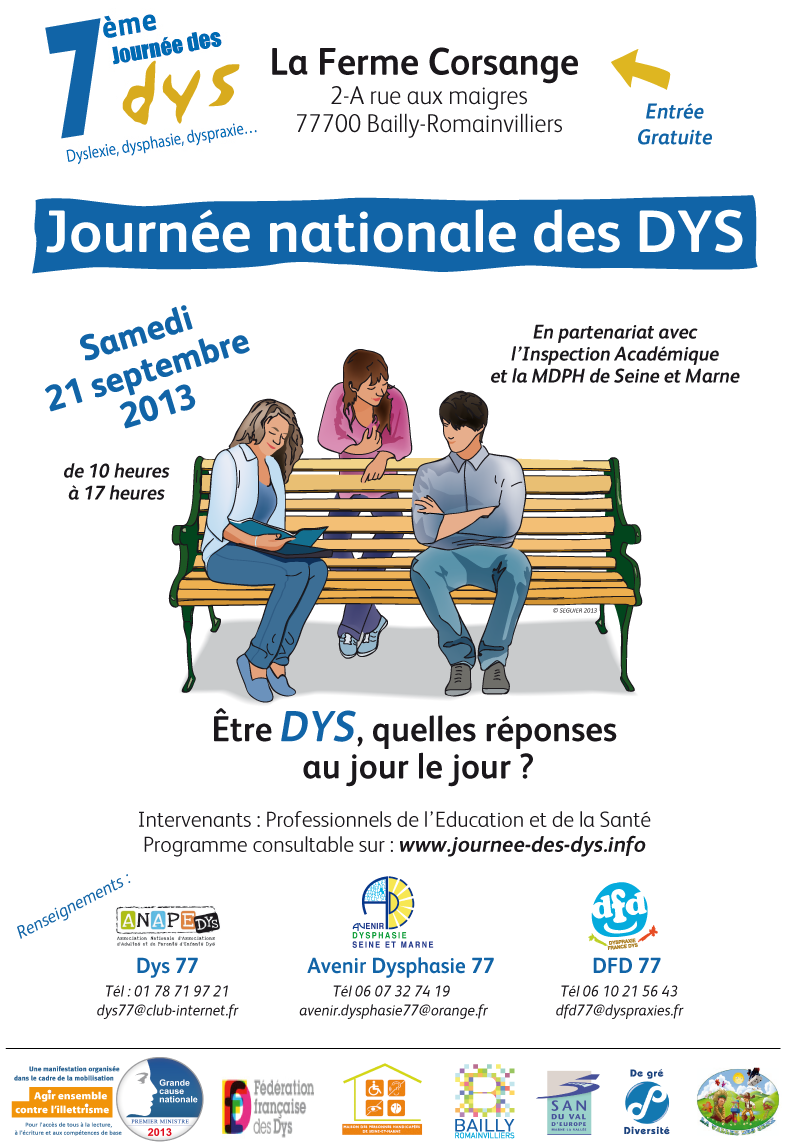 7e journée national des Dys ( dyspraxie ... ) 2013