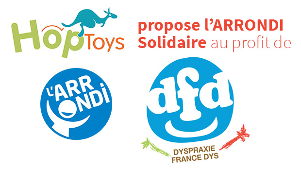 Hop'Toys soutient « Dyspraxie France DYS » » DFD - Dyspraxie France Dys