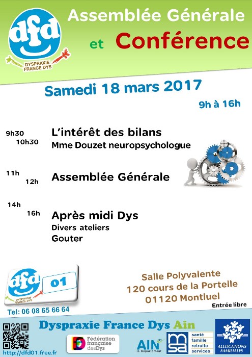 AG et Conférence DFD01