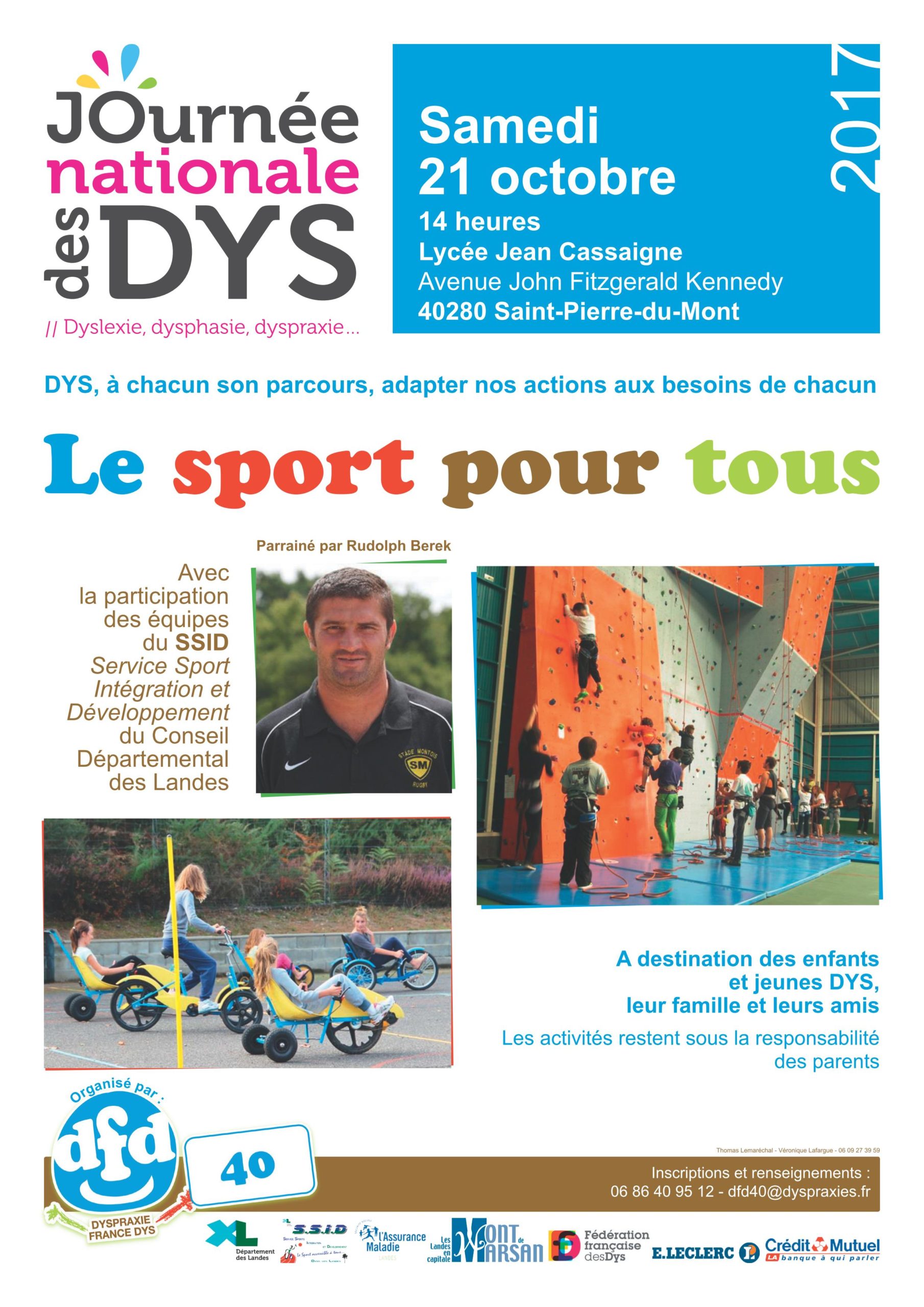 DFD40 : Journée dys sportive