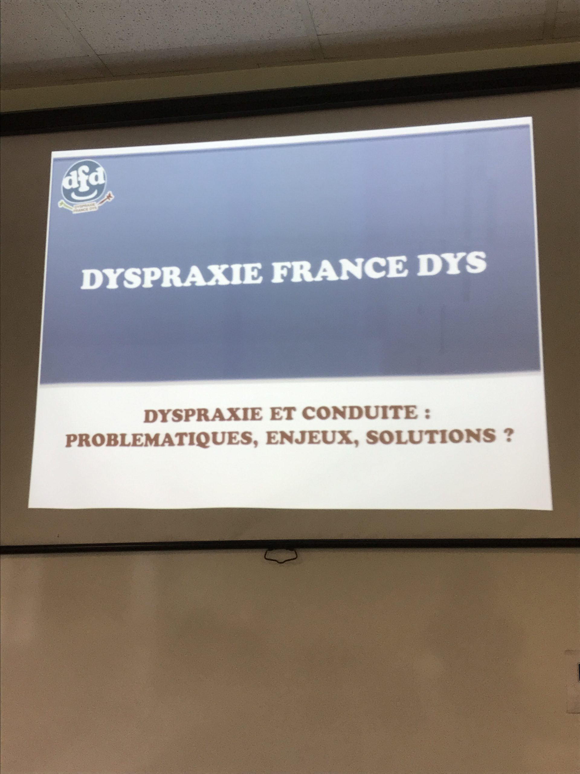 Lire la suite à propos de l’article Formation des délégués du permis de conduire à la dyspraxie