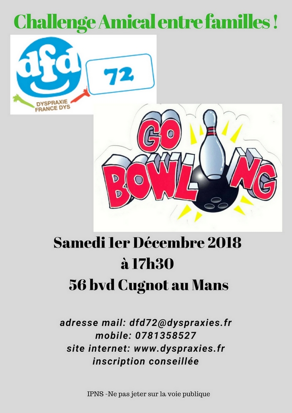 Sortie Familiale au Bowling du Mans