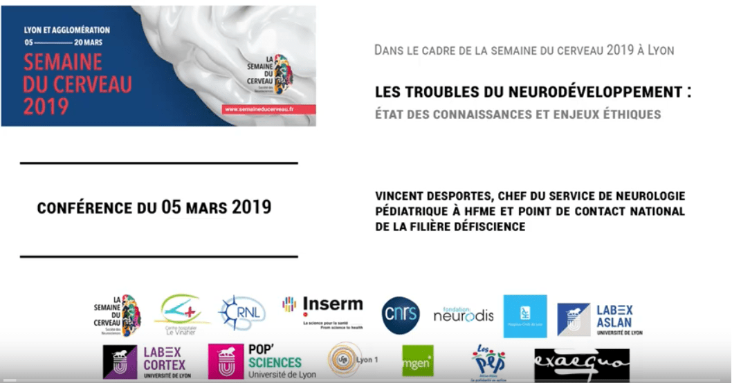 Lire la suite à propos de l’article Conférence sur les troubles du neurodéveloppement