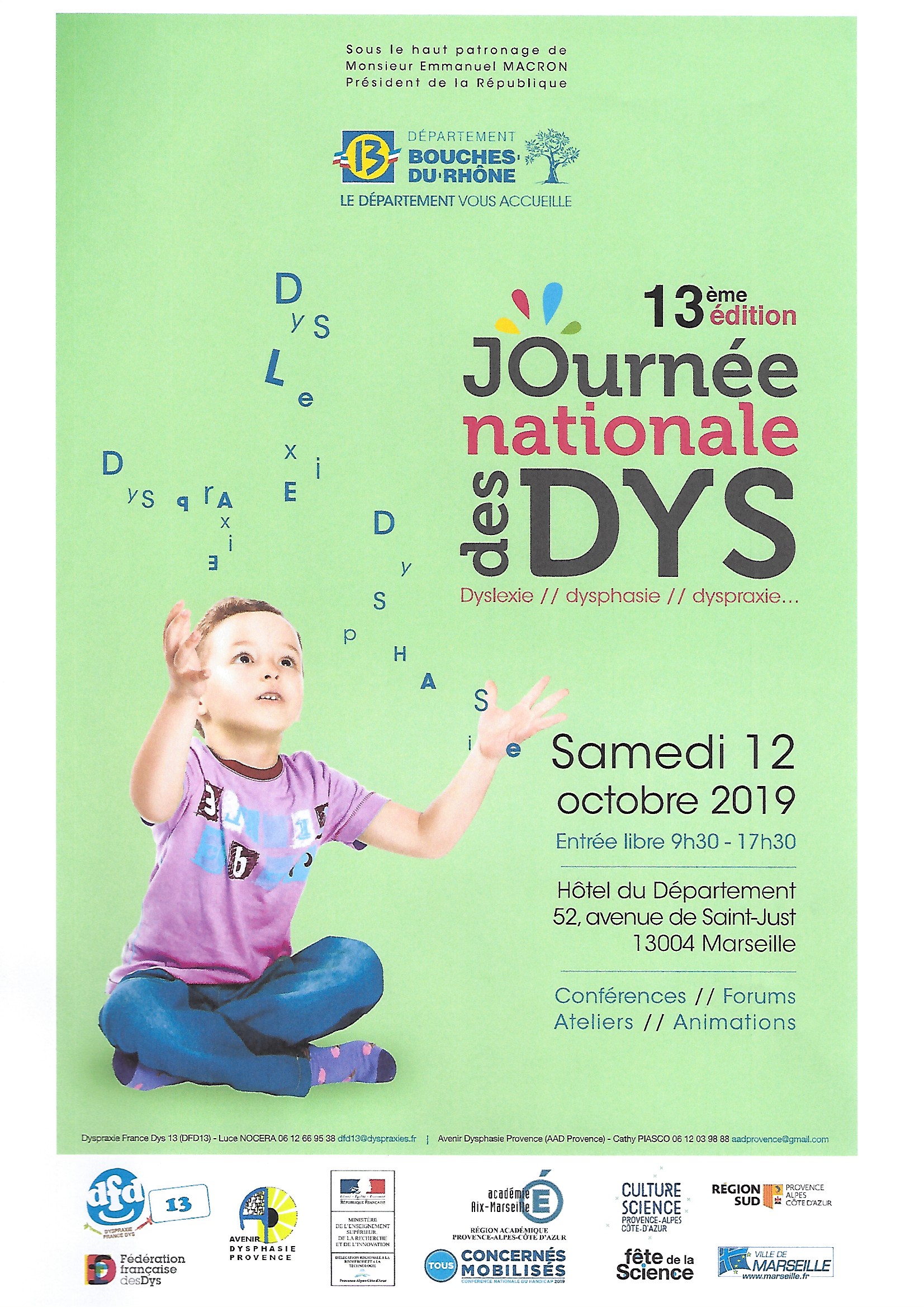 DFD13 : journée des dys à Marseille