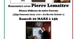 DFD 63 : rencontre avec Pierre Lemaitre