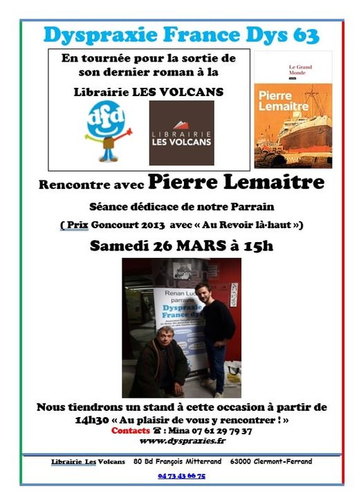 DFD 63 : rencontre avec Pierre Lemaitre