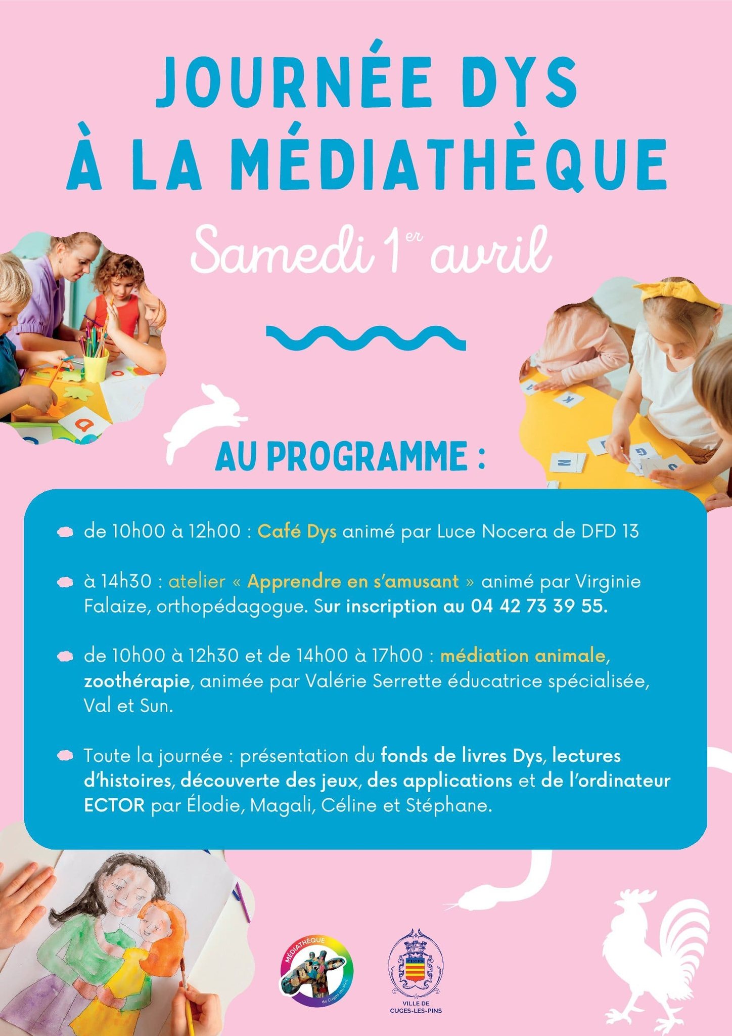 Lire la suite à propos de l’article DFD13 à la médiathèque de Cuges 🗓 🗺