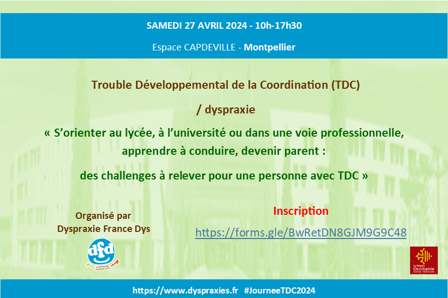 Colloque sur le TDC - Montpellier 2024