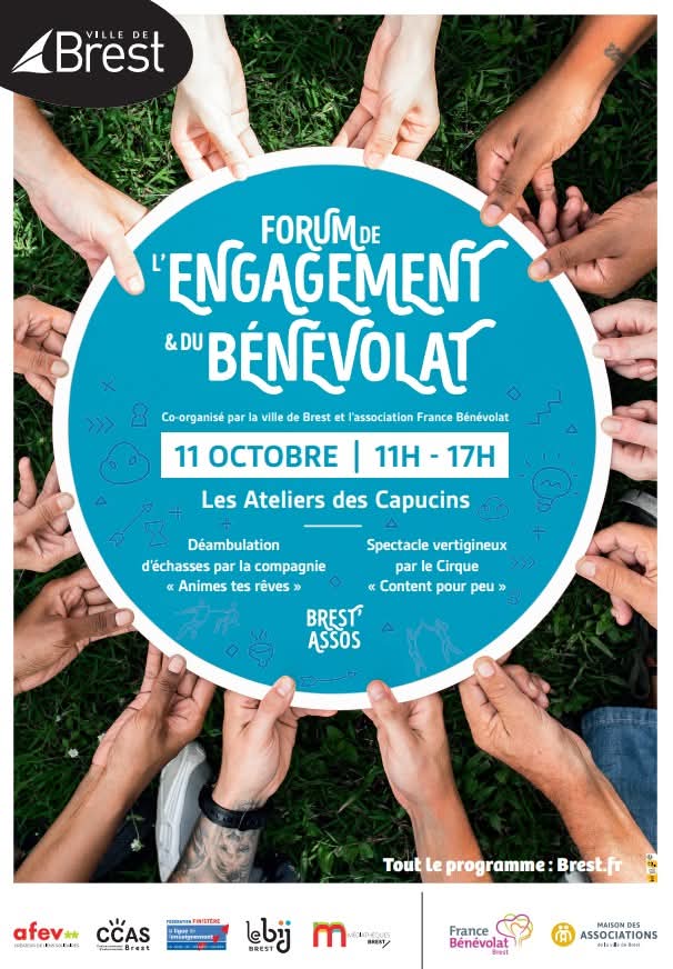 DFD29 : Forum de l'engagement et du bénévolat.