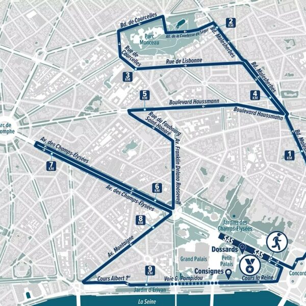 Paris : Fanny court les 10 km des Champs Elys&eacute;es