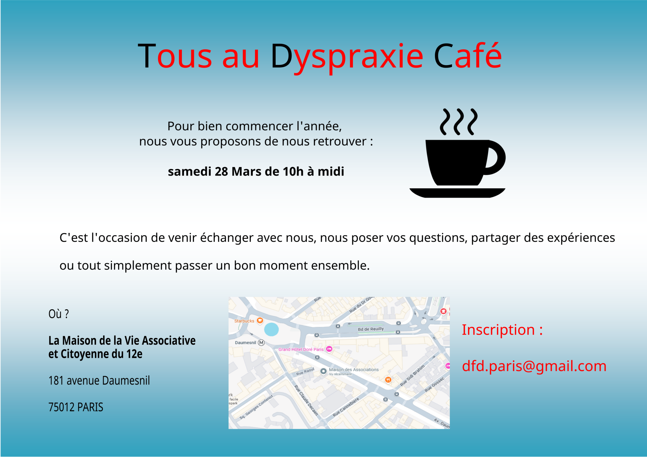 DFD IdF : café dys